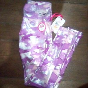 Justice Wide Strap Detail Leggings